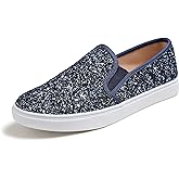FEVERSOLE Women's Fashion Slip-On Sneaker Casual Flat Loafers
