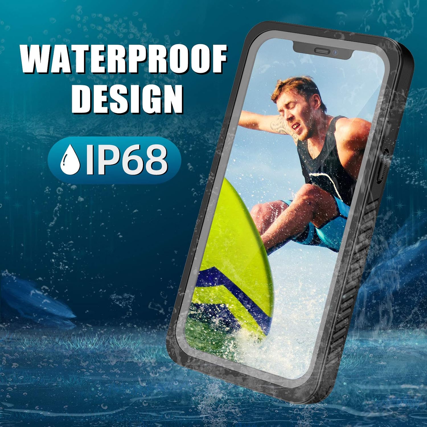 Beeasy for iPhone 12 Mini Case IP68 Waterproof, Compatible with MagSafe - Image 5