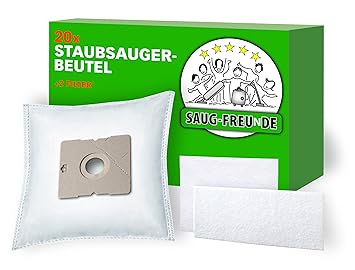 SAUG-FREUnDE I 20 Staubsaugerbeutel kompatibel zu SWIRL Y 05, Y 93, Y 101, Y 201, SWIRL Y05, Y93, Y101, Y201, MENALUX 4000
