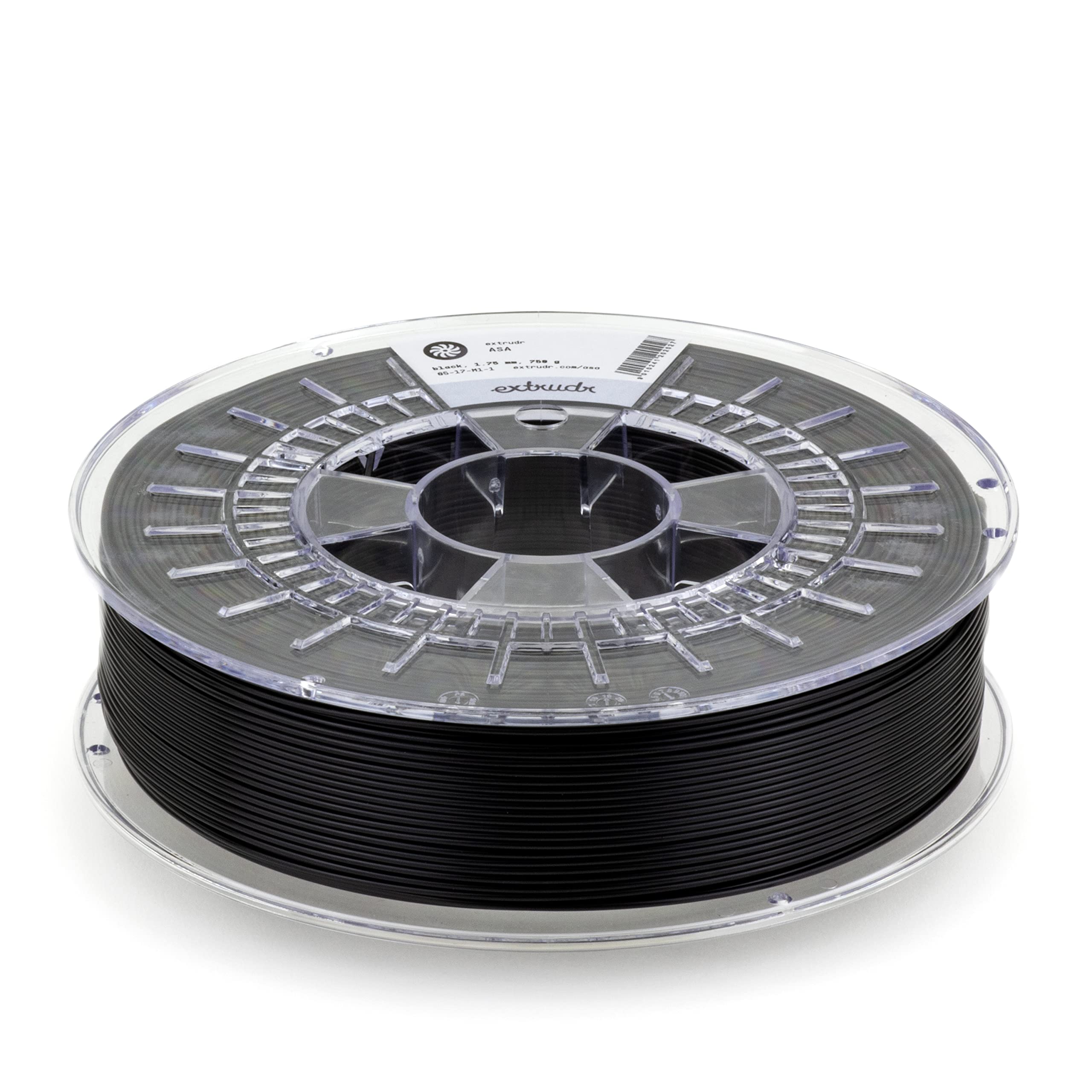extrudr DuraPro ASA ø1.75mm (750gr) - Black - 3D Printer Filament - Made in Austria