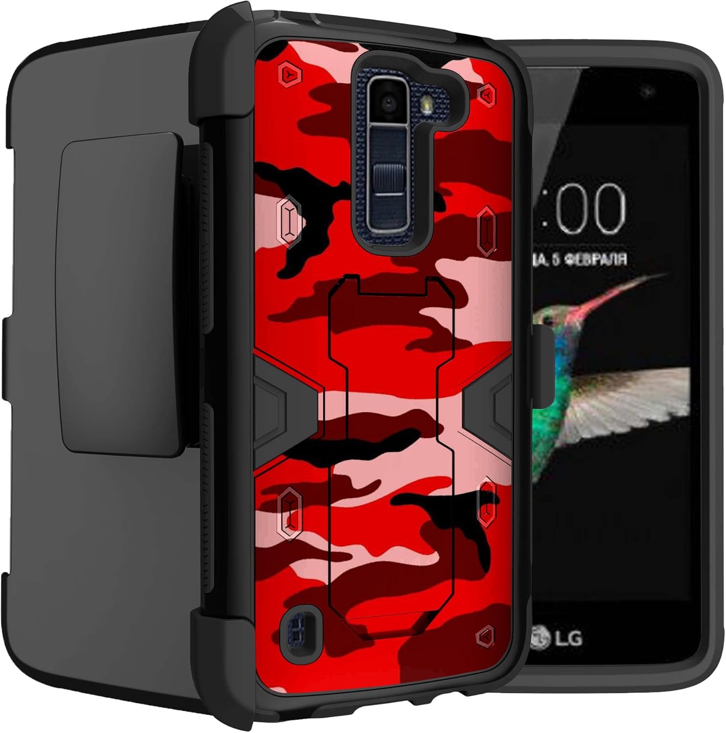 Best lg k7 red phone case