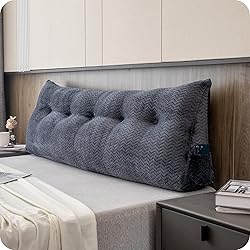 ZOEMO Large Bolster Triangular Headboard Wedge