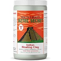 Aztec Secret – Indian Healing Clay 2 lb – Deep Pore Cleansing Facial & Body Mask – The Original 100% Natural Calcium Bentonit