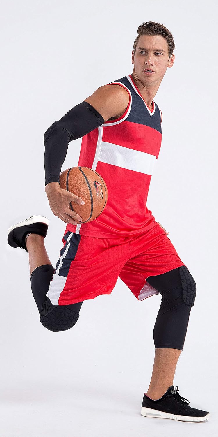 Fittings Basketball Sports Protection Training Leggings for Man Readypard Basketball Pants with