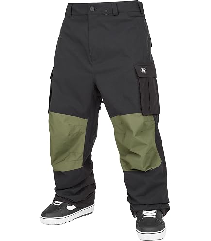 Amazon.com: Volcom Men's Lapper Extra Baggy Snowboard Pants, Jet