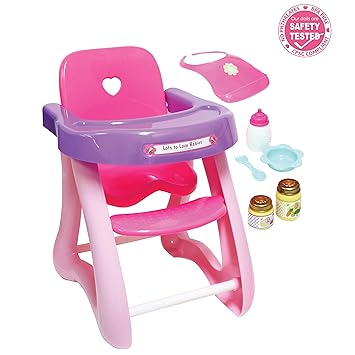JC Toys for Keeps-High Chair for Dolls