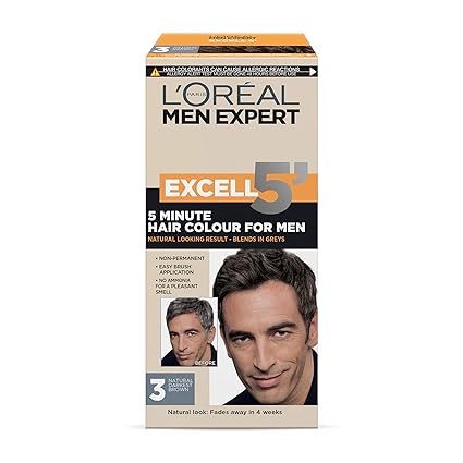 L Oreal Paris Men Expert Excell 5 Brush In Hair Colour Natural