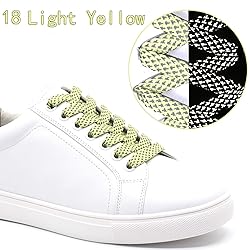 DELELE 2 Pairs Reflective Shoelace Flat Light