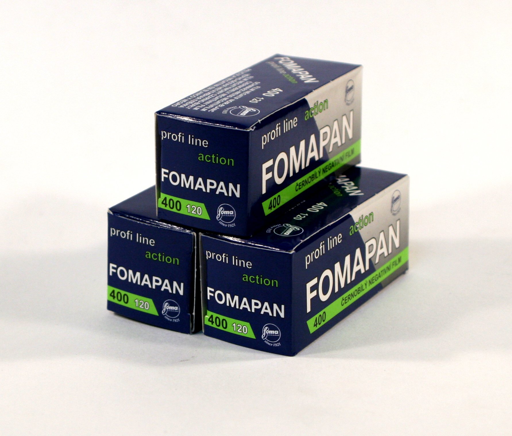 Fomapan 400ASA 120 Pack Of Three