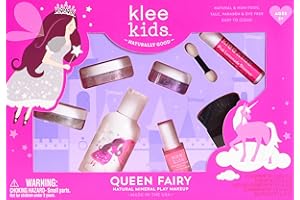 Luna Star Naturals Klee Kids Natural Mineral Makeup 6 Piece Kit, Queen Fairy