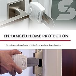 SABRE Portable Door Lock, Durable Metal