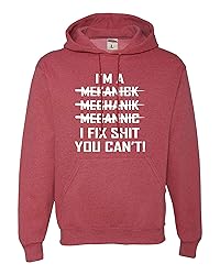 Go All Out Small Vintage Heather Red Mens I'm A