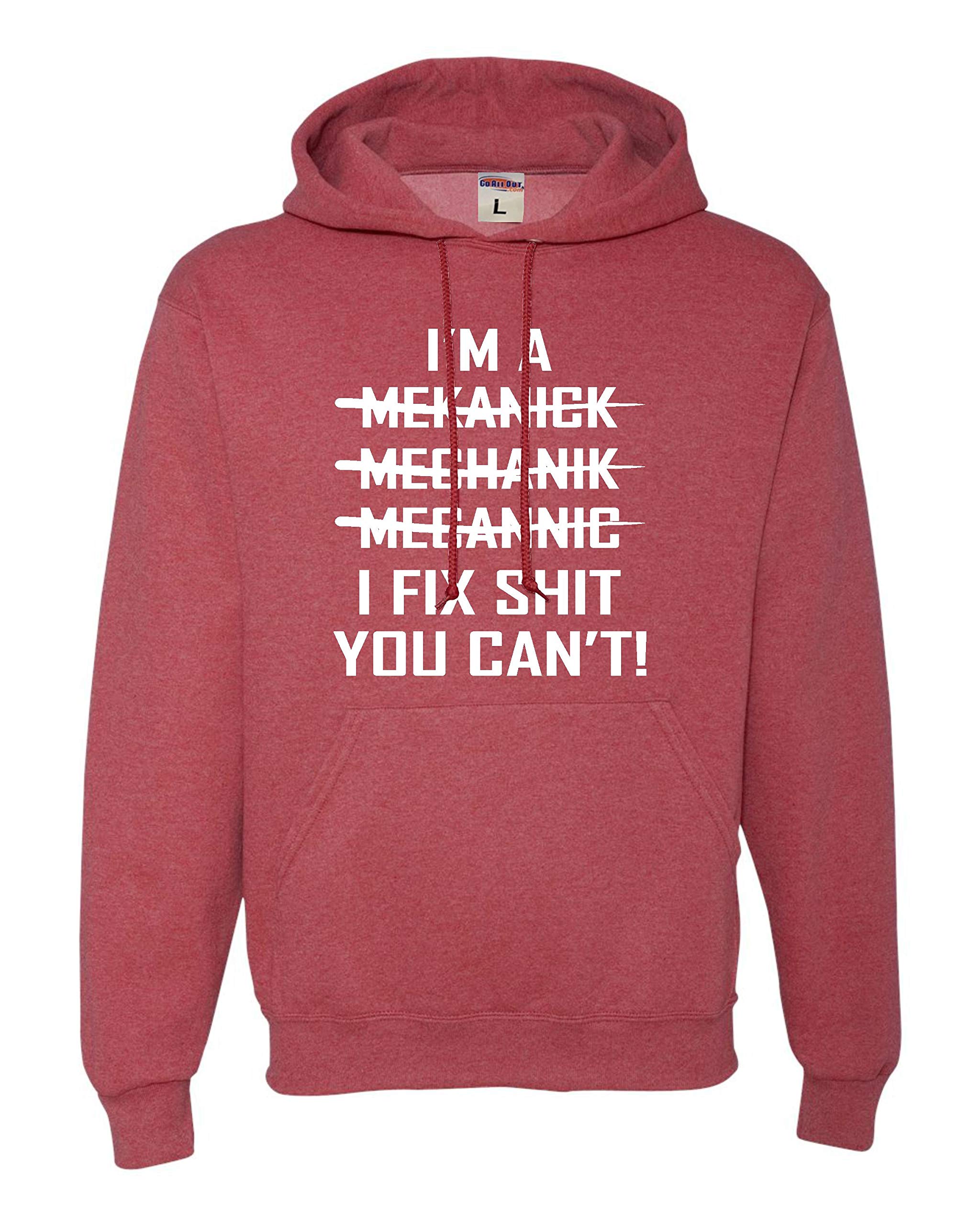 Go All Out Small Vintage Heather Red Mens I'm A