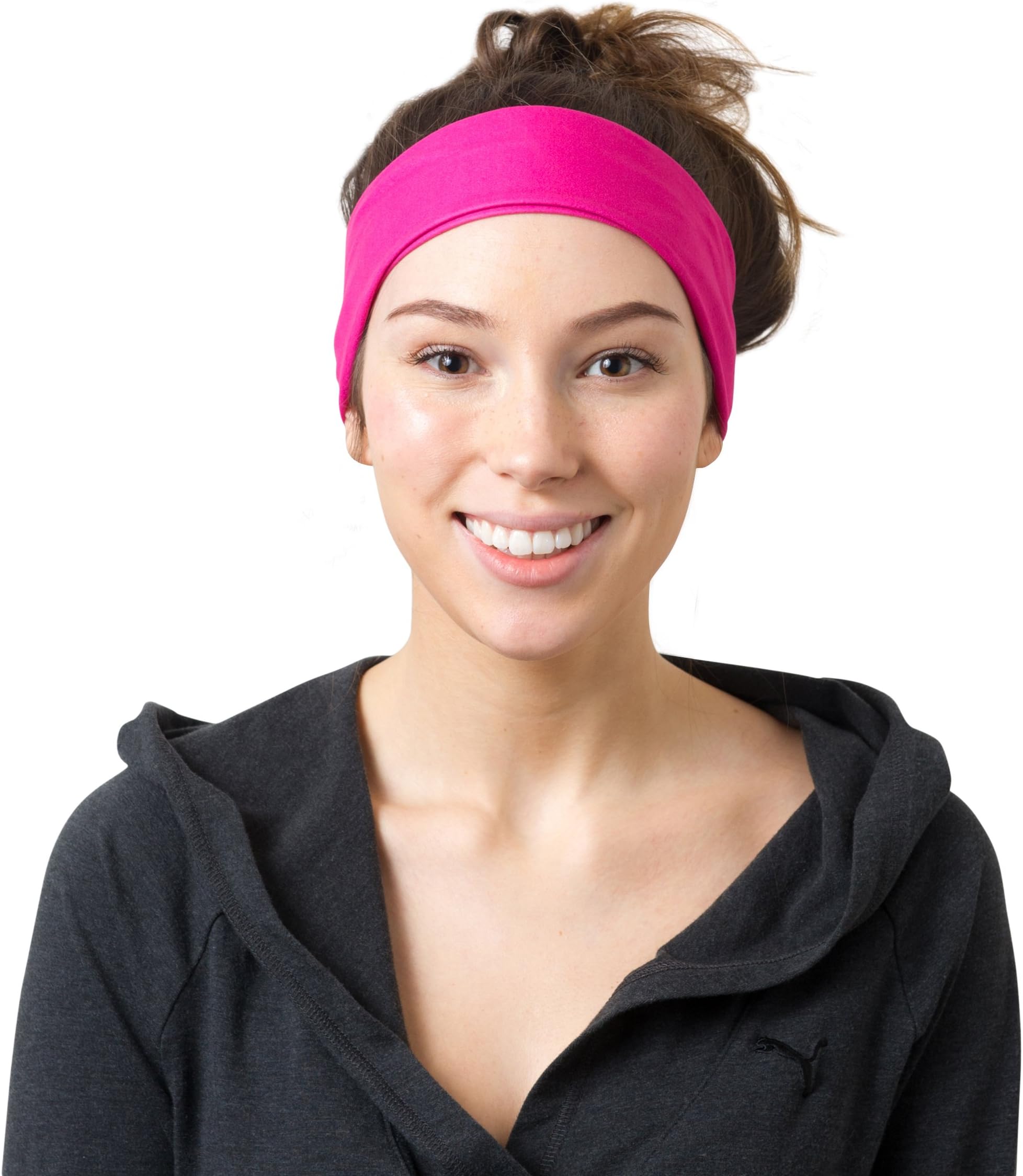 RiptGear Yoga Headbands for Women and Men - Wide Non Slip Design Headband for Running Yoga Fitness Fashion and Other Workouts