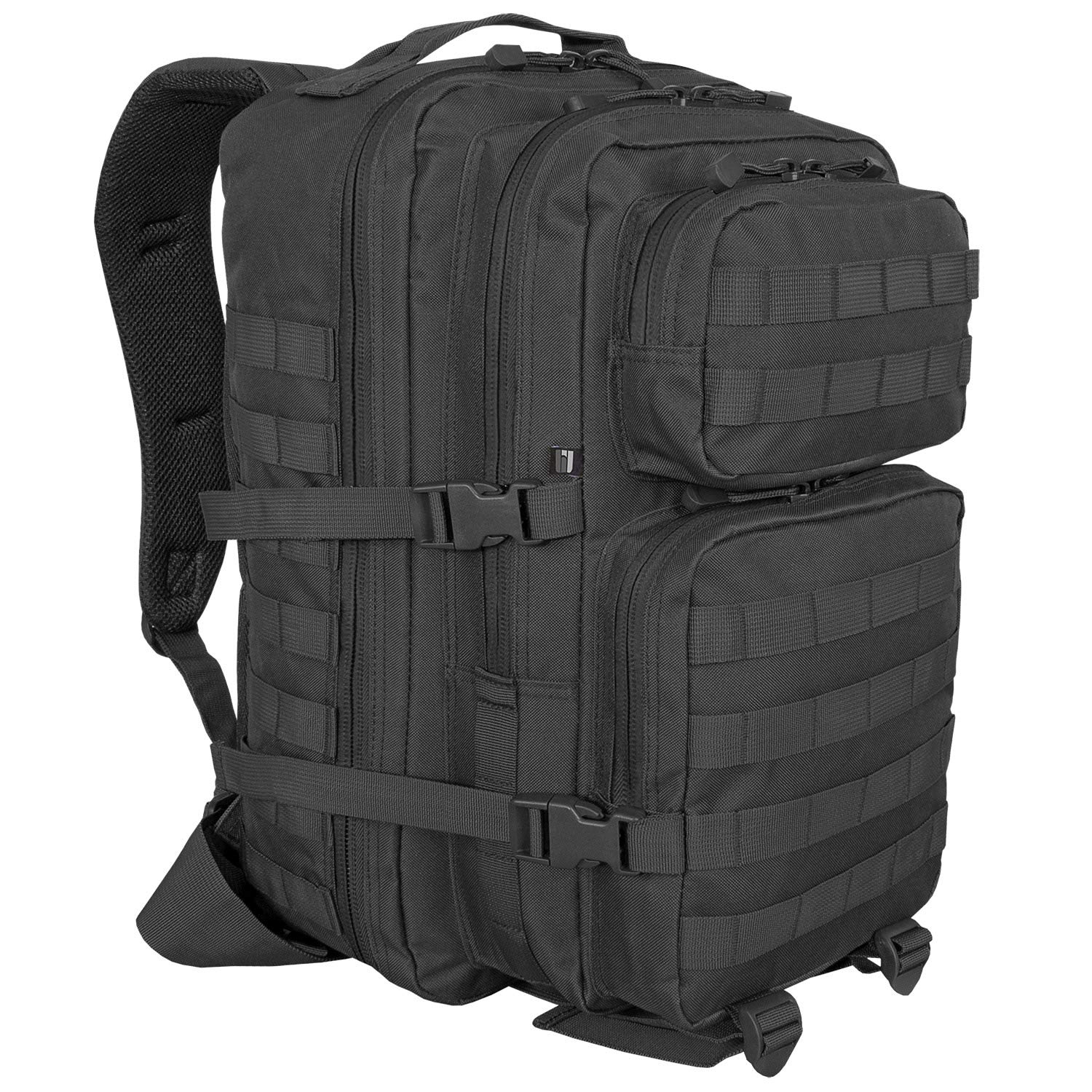 BW-ONLINE-SHOP US Cooper Assault Backpack, Adult (Unisex), BW9513, black, Medium - 25 Liter