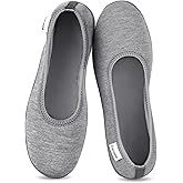 Garonne Women's Lightweight Loafer Slippers with Memory Foam, Ladies' Non-Slip House Shoes for Bedroom Indoor Outdoor
