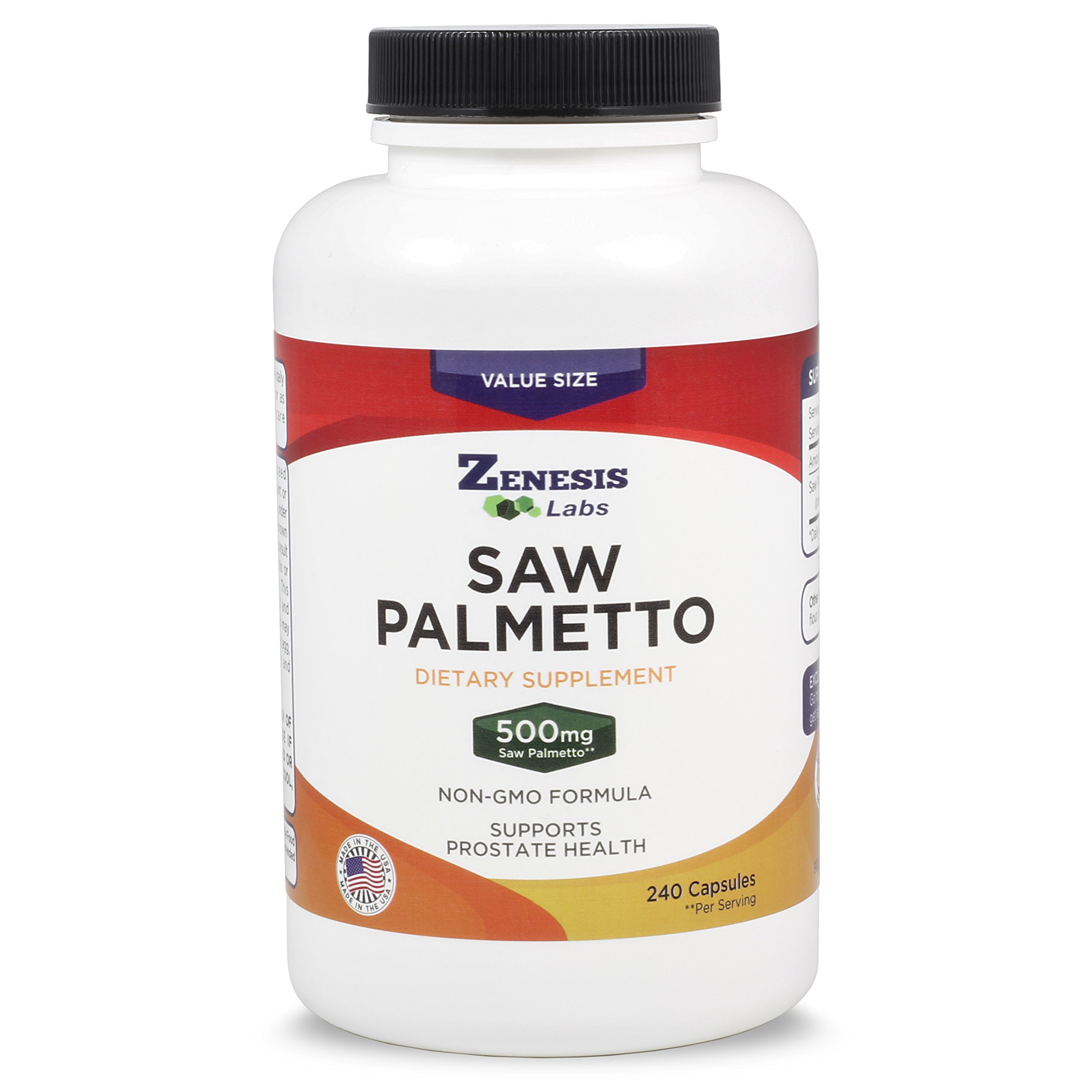 Saw Palmetto Extract 240 Capsules 500mg/capsule 200 More