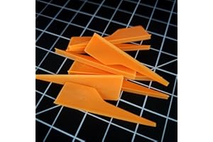 DCA Custom Arrows Mini Sabre Vanes Archery vanes for Hunting, 3D, or Indoor, Mechanical broadheads, Small Fixed Blade broadheads, or Field Points. Multiple Colors in 40 or 100 Pack