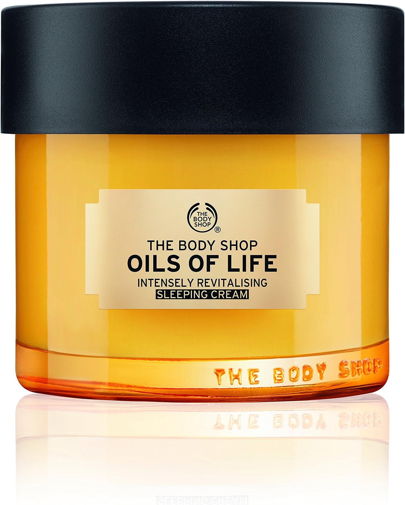 The Body Shop Oils Of Life Sleeping Cream, 80 ML - For Tired, Dehydrated Skin |Nourishing And Velvety |Vegaterian