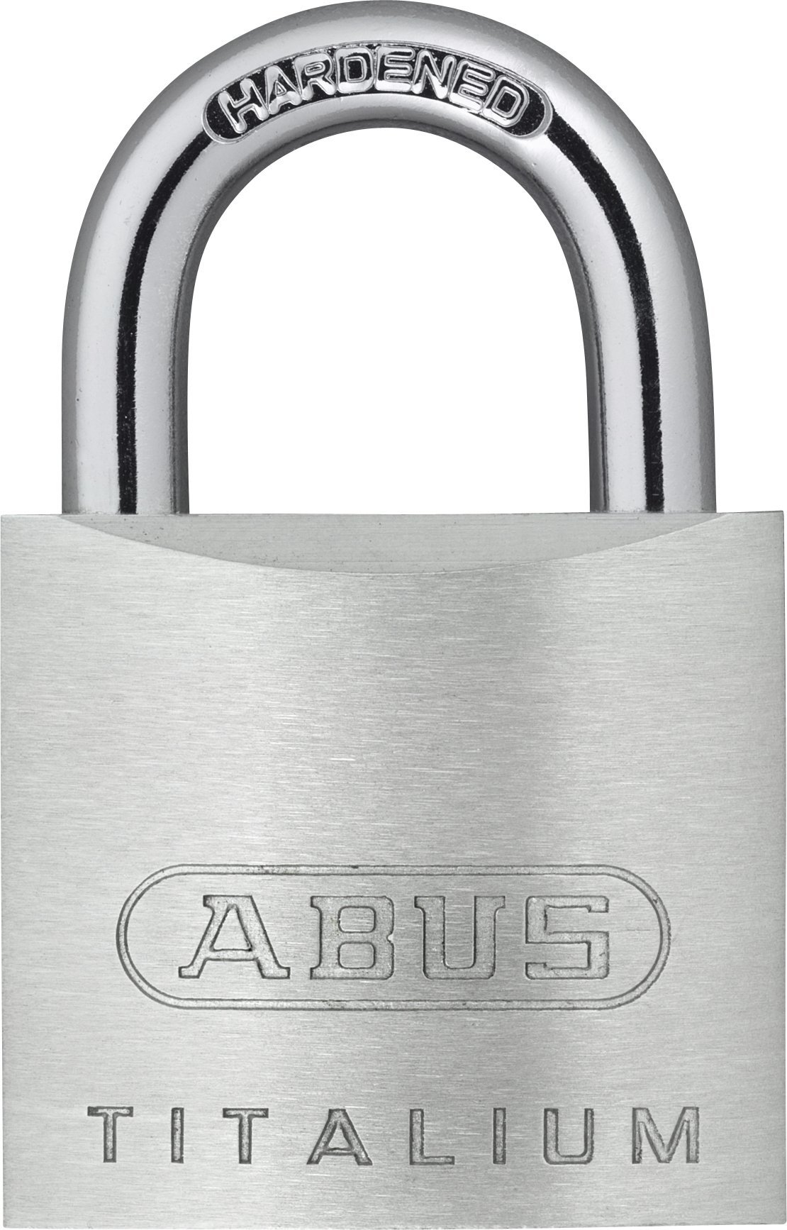 ABUS 54TI/40 TITALIUM Padlock - 3 Pack - Lightweight Aluminum Padlock with Hardened Steel Shackle - Double Shackle Locked - Security 3