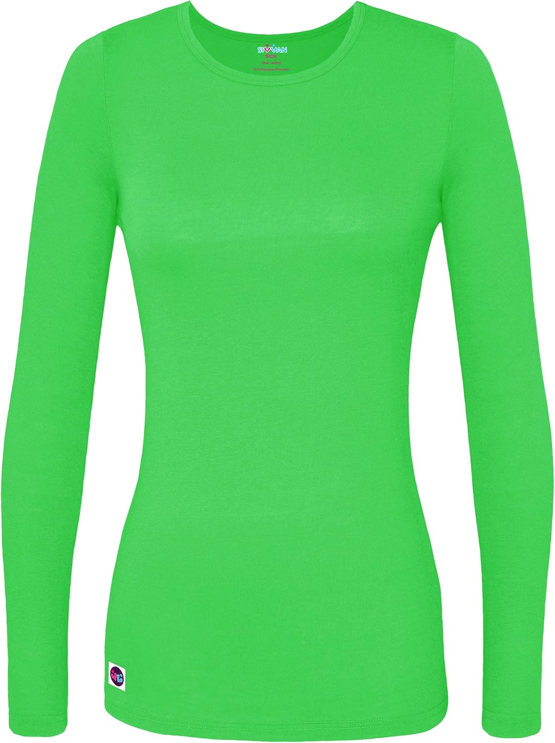 Sivvan Women's Comfort Long Sleeve T-Shirt/Underscrub Tee: Clothing