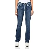 True Religion Billie MID Rise Straight Super T Jeans for Women's - Delilah Color