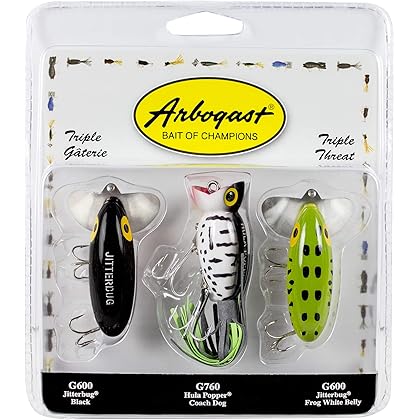 Amazon.com : Arbogast Jitterbug Topwater Bass Fishing Lure