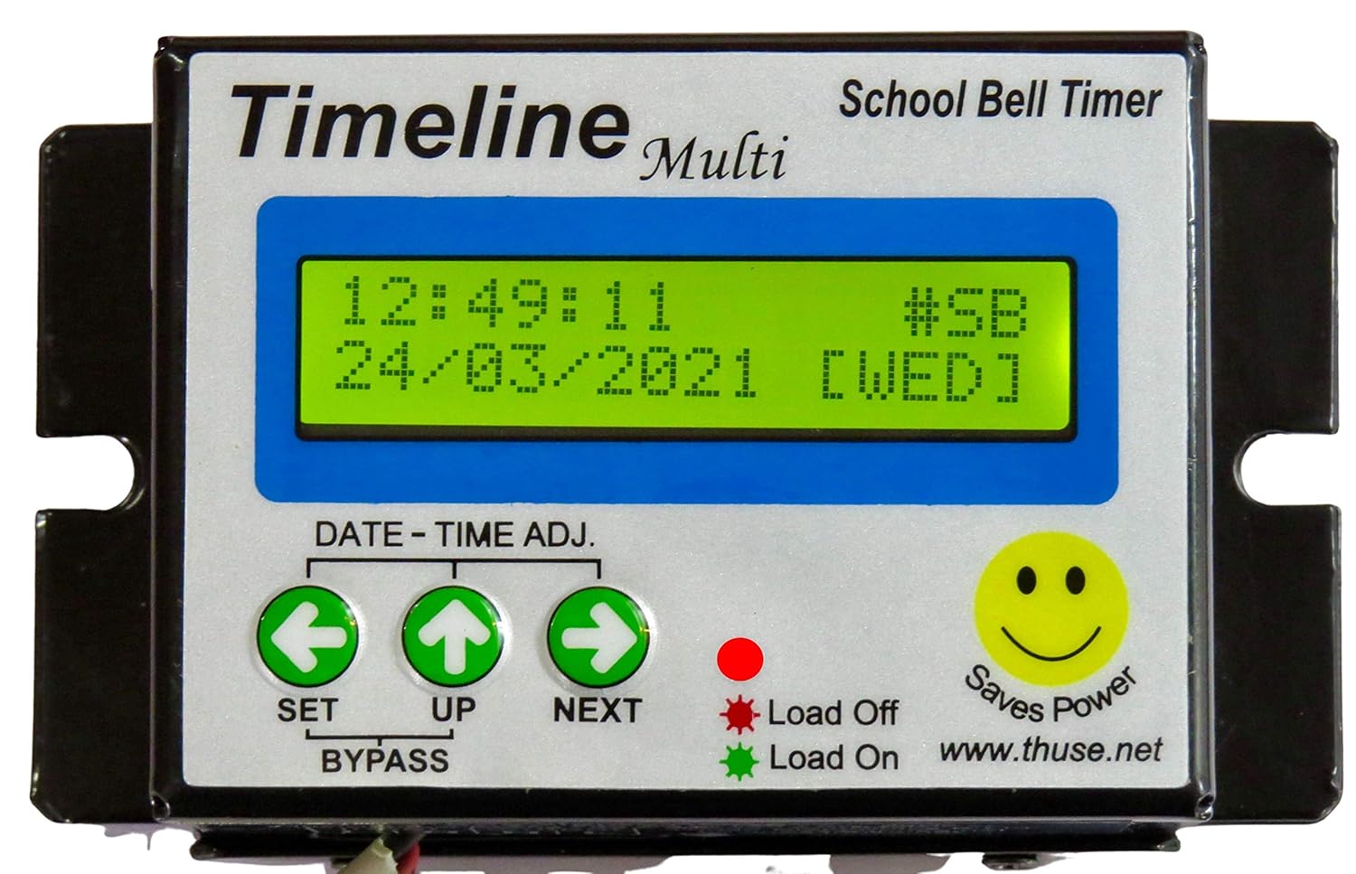 Buy Timeline School Auto Bell Multipurpose Timer (Black) Online at Low