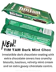 Tim Tam Dark Mint Choc Cookie Biscuits