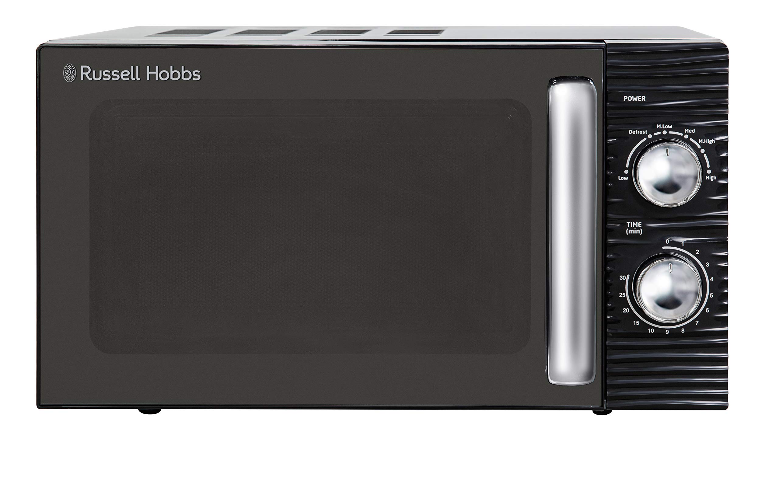 Russell Hobbs RHM1731B Inspire Manual Microwave, Black, 17 litre