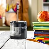 Rapesco 1448 PS12-USB Automatic Pencil Sharpener White USB or Battery view 7