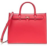 Halston Jerry Embossed Pebble Top Zip Satchel