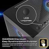 GAMDIAS TALOS E3 MESH ATX Mid-Tower Gaming Case Tempered Glass 3x 120mm ARGB view 4