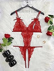 Avidlove Women Lingeries Deep V Teddy Lingerie Sexy