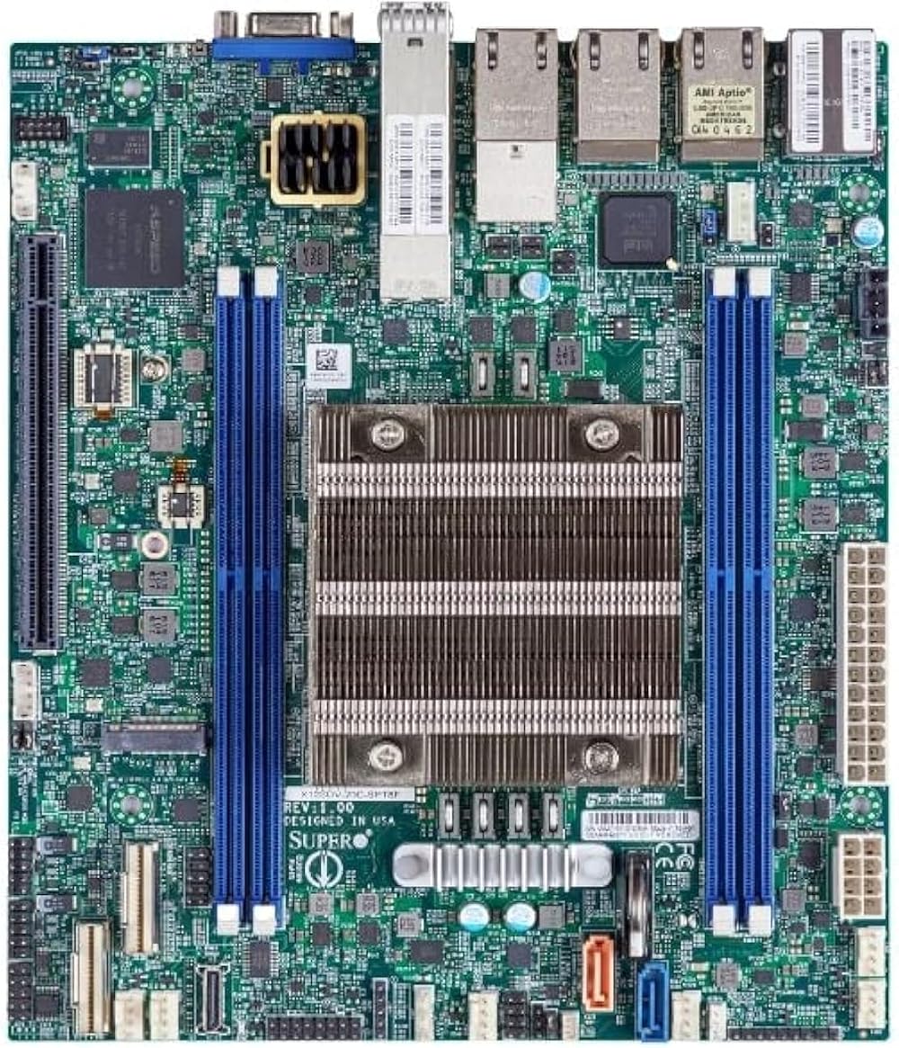 Supermicro MBD-X12SDV-20C-SPT8F-O Micro-ATX Server Motherboard D-2796NT Intel