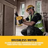 DEWALT 18V XR Brushless 2nd Fix Nailer Tool Only DCN680N-XJ Cordless Nail Gun view 2