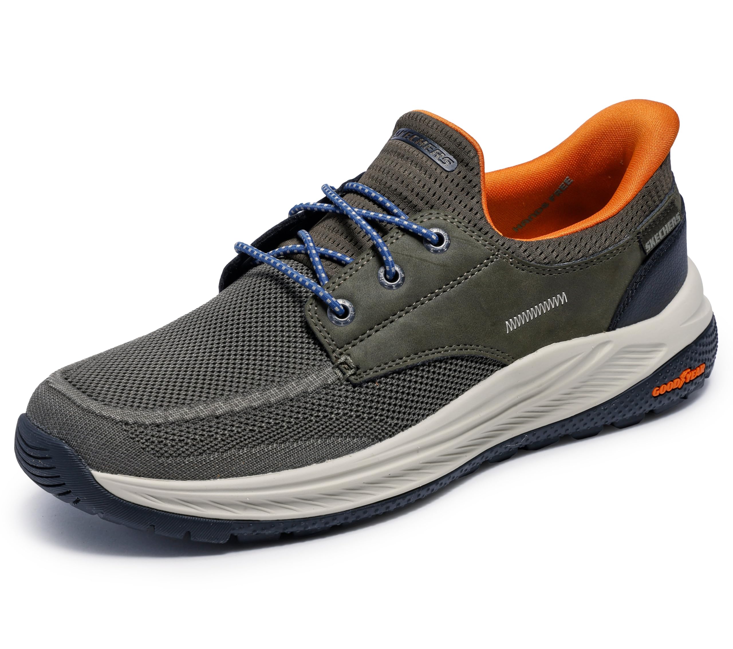 Skechers Men’s Meroe – Alden – OLV – 8 Medium Olive