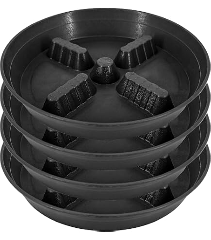 Grow1 18" Premium Black Injection Pot Saucers - Image 4