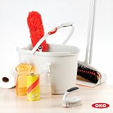 OXO Good Grips All-Purpose Scrub Brush Stiff Bristles Ergonomic Handle view 2