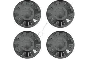 ROCCS 4 Pack Wheel Center Cap for Model 3 2024 Highland Wheel Hub Cover Wheel Center Cap Kit Model 3 Center Replacement Exterior Accessories,Matte Black