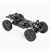 1/10 RC Crawler 313mm Chassis Kit with 2-Speed Gearbox, Nylon Frame, 35T 550 Motor &amp; Axles, Compatible with SCX10, TRX4, and D90 &ndash; DIY Assembly Kit