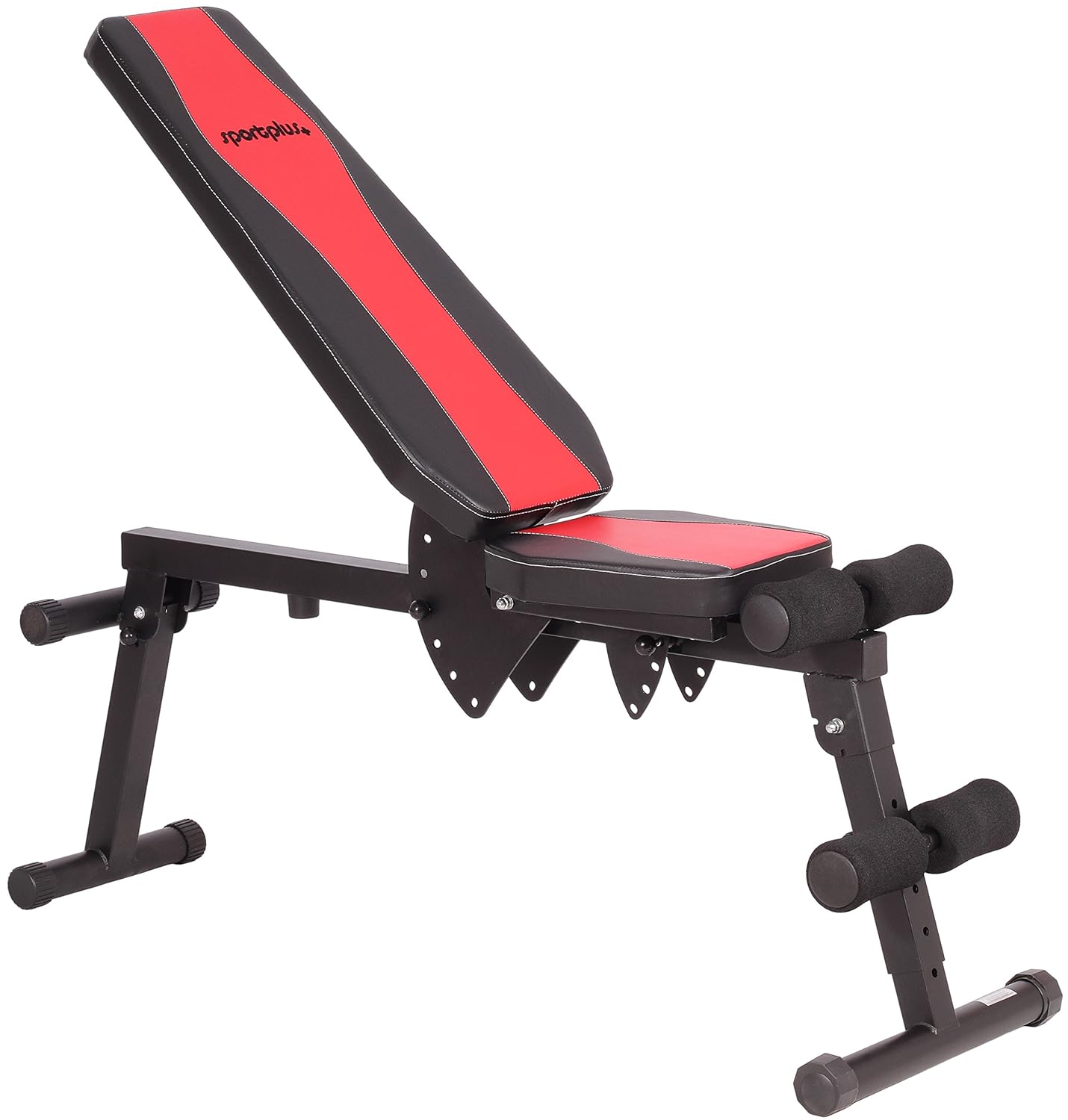 Panca Pieghevole 4 In 1 Professionale – Regolabile Da -18° A 85°, Carico 550kg, Acciaio Commerciale Per Allenamento Con Pesi E Manubri