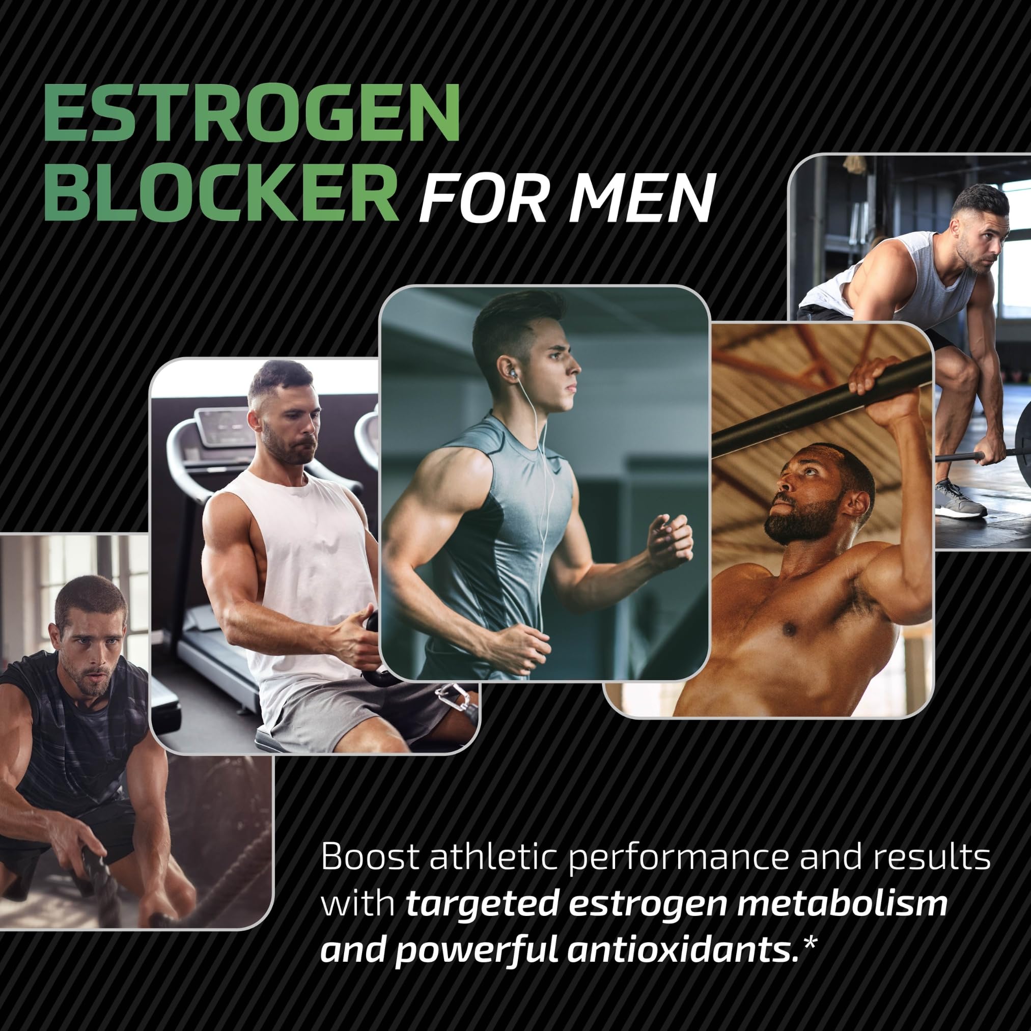 Testosterone Zinc Complex & 300mg DIM Supplement for Men for Estrogen Metabolism and Testosterone Support | Microbeadlet Zinc Supplement (60 Servings) with DIM Complex for Men (60 Servings)