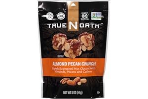 BESTCROF True North Nut Clusters, Almond Pecan Crunch, 5 Ounce
