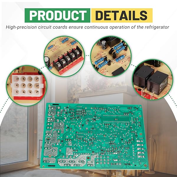 RENDROX 32M8801 FURNACE CONTROL CIRCUIT BOARD COMPATIBLE WITH LENNOX, REPLACE 10M9301 12L6901 56L8401