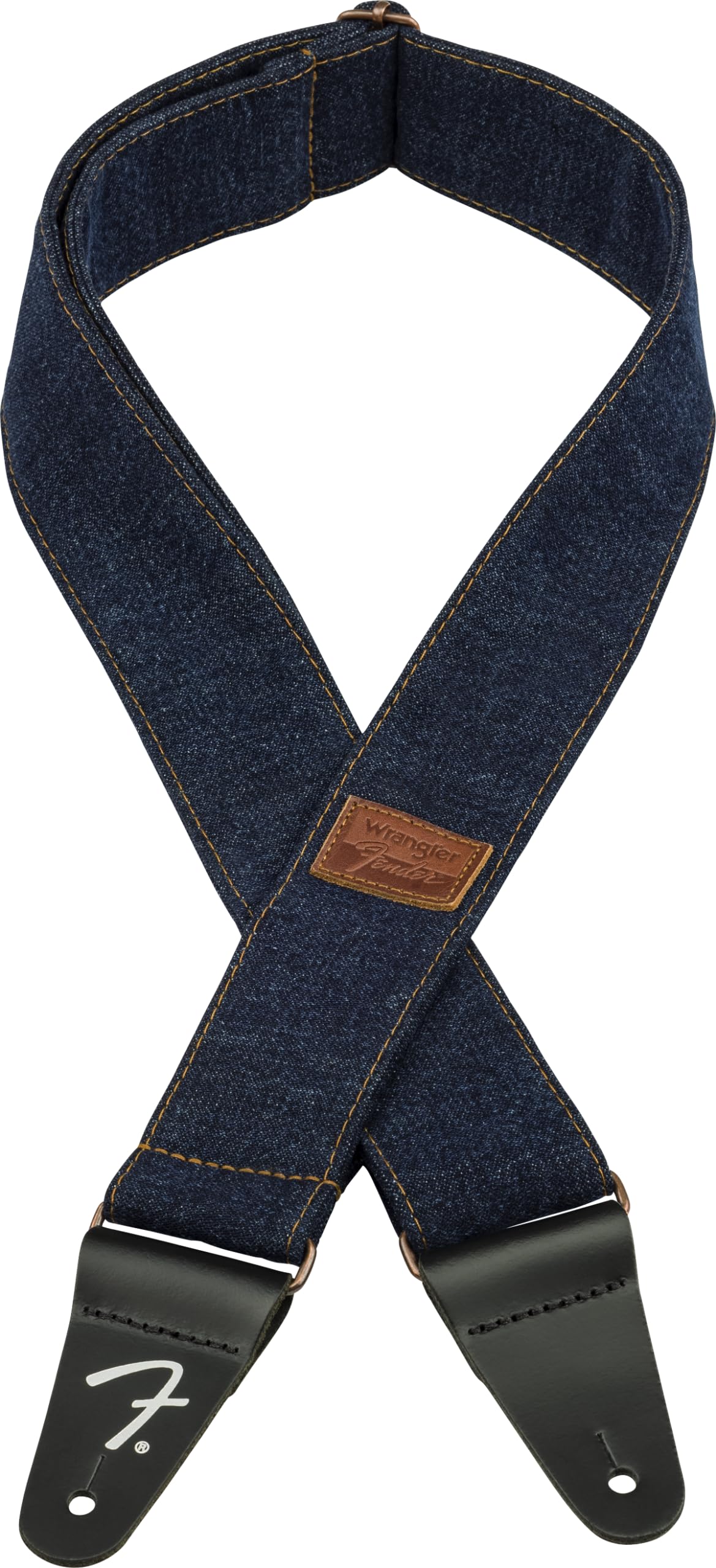 Fender x Wrangler Denim Strap, Dark Indigo