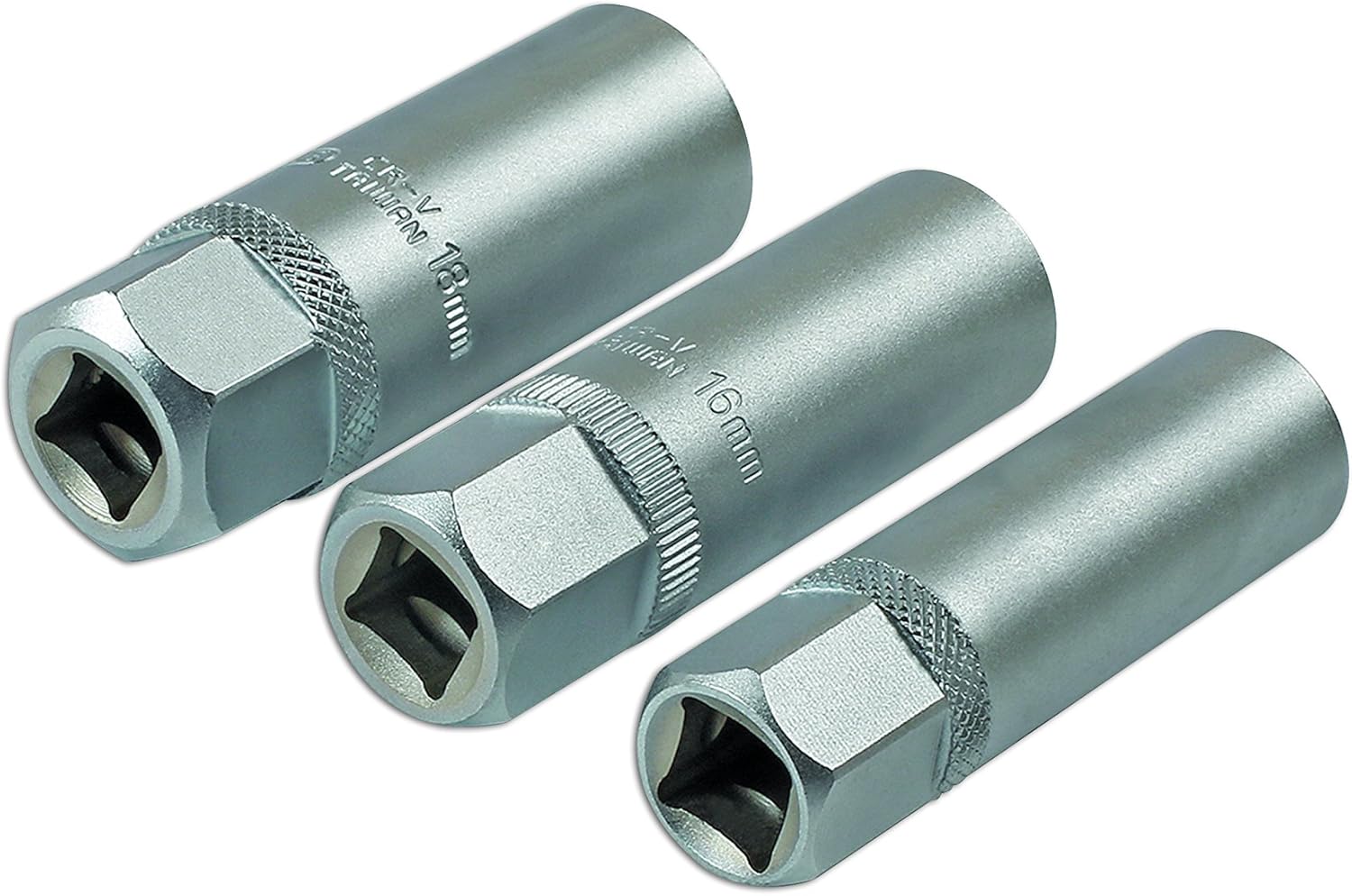 Laser 7295 Thin Wall Spark Plug Socket Set 3/8"D 3pc, Variety pack - Image 4