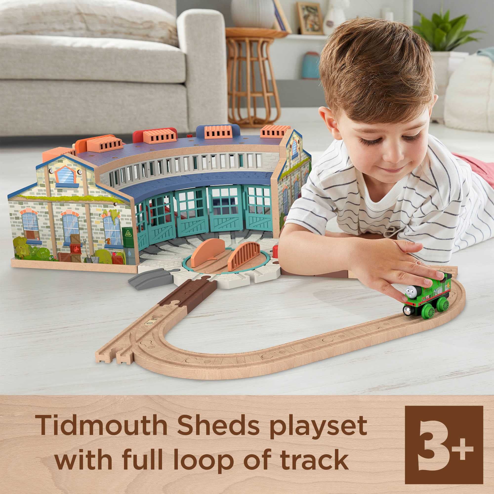 Mua Thomas & Friends Wooden Railway Toy Train Track Tidmouth Sheds