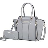 MKF Collection Tote Bag for Women, Vegan Leather Satchel Wristlet wallet Shoulder bag Top-Handle Hobo Purse Handbag by Mia k