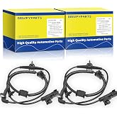 Oaklete ABS Wheel Speed Sensor Front Left and Right fit for Chevy Cruze 2011 2012 2013 2015, Chevy Volt 2011-2015, Buick Verano 2012 2013 2014 2015 2016 2017, Driver Passenger Side, 3329258, 2pcs